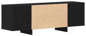 vidaXL Ντουλάπι TV Μαύρο 120 x 30 x 40.5 εκ. Επεξεργασμένο ξύλο