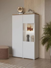 Βιτρίνα Domus-Λευκό