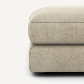 Πουφ από λινό βελούδο, SKANDER