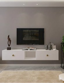 Stewehome Επιτοίχια βάση τηλεόρασης από μοριοσανίδα 150x30x26 cm