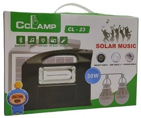 Ηλιακό σύστημα φωτισμού + powerbank 30W CL-23