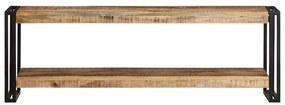 vidaXL Έπιπλο Τηλεόρασης 120 x 30 x 40 εκ. από Ακατέργαστο Ξύλο Μάνγκο