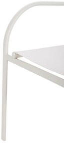 Καρέκλα - Πολυθρόνα REDAN C5976.02 Λευκή Μεταλλική με Textilene 55x57x88Υεκ. 56x60x88 εκ.