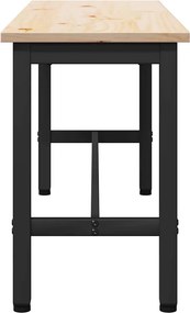 vidaXL Καθίσματα Τραπεζιού 2 pcs Φυσικό 100 x 32,5 x 49 εκ