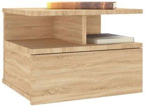 vidaXL Κομοδίνα Κρεμαστά 2 τεμ. Sonoma Δρυς 40x31x27 εκ. Επεξ. Ξύλο