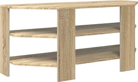 vidaXL ΓωνιακήΒάσηΤηλεόρασης Δρύς Sonoma 102x40,5x45εκ