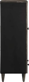 vidaXL Highboard 60x33x100 cm μασίφ ξύλο Mango