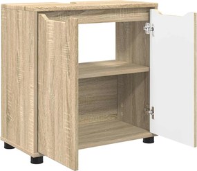 VidaXL Ντουλάπα νιπτήρα μπάνιου Δρύς Sonoma 60 x 30 x 60 cm