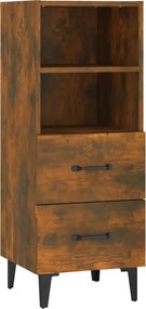 vidaXL Ντουλάπι Καπνιστή Δρυς 34,5 x 34 x 90 εκ. Επεξεργασμένο Ξύλο