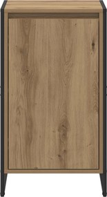 vidaXL Πλαϊνό γραφείο Artisan Δρυς 43 x 36 x 75,5 εκ.