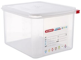 Φαγητοδοχείο Πλαστικό Hermet.Gn 1/2 AR00003035-12.5Lt 325X265X200Mm Araven Plastic