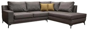 Corner Sofa Korina Fylliana Right Corner Light Brown - Mustard 272x220x93 cm