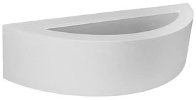 Adeleq Απλίκα Γύψινη Ημικύκλιο Up Down Ντουί E14 D300x100 H75mm 21-11017