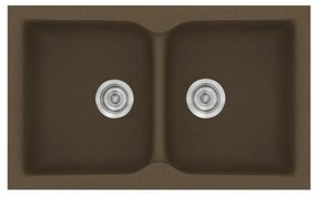 Sanitec Classic 336 Granite Taupe Ένθετος Νεροχύτης 90cm