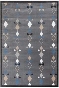 Χαλί Παιδικό Vagio Papillon A652ACD Anthracite-Blue Ezzo 195X290cm