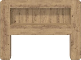 vidaXL Κρεβάτι με Κεφαλάρι Artisan Δρυς 100 cm