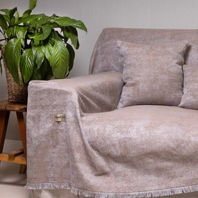 Ριχτάρι Καναπέ Διθέσιου (180x250) Aslanis Home Kedros Μπρονζέ