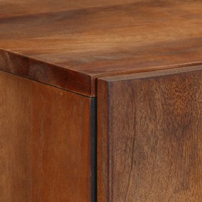vidaXL Υψηλό ντουλάπι 60x33x100 εκ. Μασίφ ξύλο μάνγκο