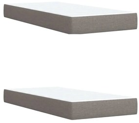 ΚΡΕΒΑΤΙ BOXSPRING ΜΕ ΣΤΡΩΜΑ TAUPE 200X200 ΕΚ. ΥΦΑΣΜΑΤΙΝΟ 3291398