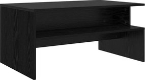 vidaXL Τραπεζάκι σαλονιού Μαύρη Οξυά 90 x 55 x 42,5 εκ