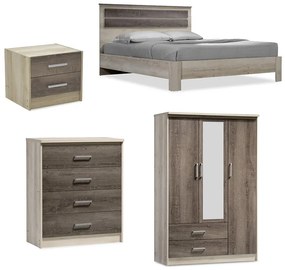 Φοιτητικό πακέτο επίπλων υπνοδωματίου DreamCatcher 4  σετ 4 τμχ