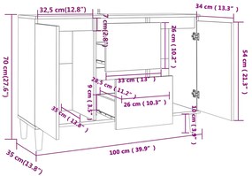 ΡΑΦΙΕΡΑ ΓΚΡΙ ΣΚΥΡΟΔΕΜΑΤΟΣ 103,5 X 35 X 70 ΕΚ. ΑΠΟ ΜΟΡΙΟΣΑΝΙΔΑ 806107