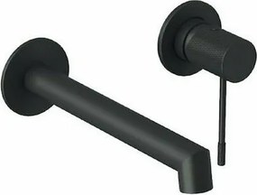 Orabella Terra Black Matt 10187 - Εντοιχιζόμενη μπαταρία νιπτήρα