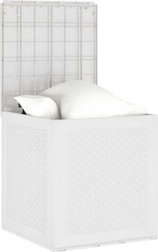 vidaXL Κουτί αποθήκευσης Λευκό 55 x 53 x 57 εκ. Πολυπροπυλένιο