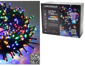 750 LED ΕΣΩΤ. &amp; ΕΞΩΤ. ΧΩΡΟΥ ΜΕ 8 ΠΡΟΓΡΑΜΜΑΤΑ ΚΑΙ ΜΕΤΑΣΧΗΜΑΤΙΣΤΗ ΠΟΛΥΧΡΩΜΟ ΦΩΣ ΠΡΑΣΙΝΟ ΚΑΛΩΔΙΟ ΜΗ ΕΠΕΚΤΕΙΝΟΜΕΝΟ IP44 31V