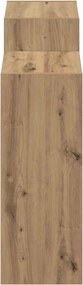 vidaXL Πλαϊνό γραφείο Artisan Oak 90 x 30 x 90 cm