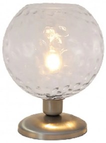 Φωτιστικό Επιτραπέζιο 3043-Transparent 18x30cm 1xE27 Clear-Bronze Inlight