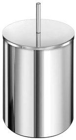 Χαρτοδοχείο Χρωμέ 5lt  20,5x32,5εκ. Sanco Waste Bins 90606-A03