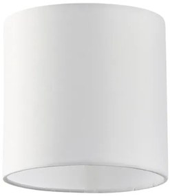 Καπέλο Φωτιστικού Ύφασμα Φ14cm Adept Homelighting-77-8256-Λευκό 77-8256