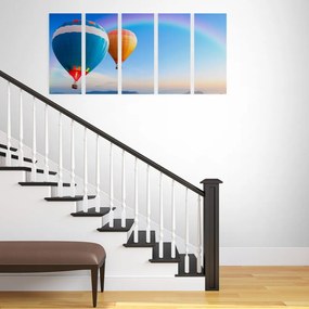 Μπαλόνια περιπέτειας με εικόνα 5 μερών - 100x50