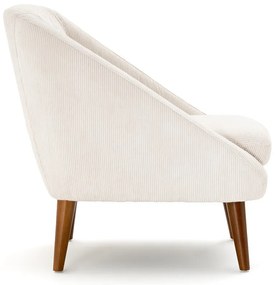 Πολυθρόνα με ταπετσαρία της από κοτλέ βελούδο, Semeon