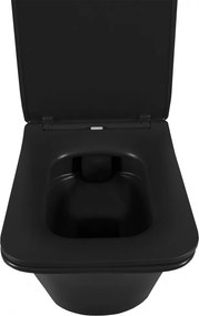 Cerastyle Ibiza Rimless Black Matt 018900 - Κρεμαστή λεκάνη