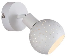 Φωτιστικό Τοίχου - Σποτ Galaxy 4168001 White Viokef Metal