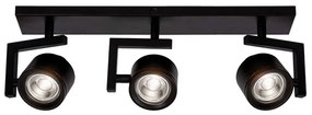 Φωτιστικό Οροφής - Σποτ Magma 4095101 3xMAX 42W L:410XH:130 Black Viokef Μέταλλο