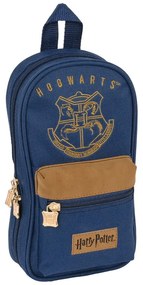 Σακίδιο Πλάτης για τα Μολύβια Harry Potter Magical Καφέ Ναυτικό Μπλε (12 x 23 x 5 cm)