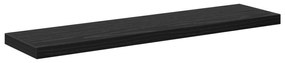 vidaXL Ράφια Βιβλιοθήκης 4 τμχ Μαύρης Δρυς 40x10x1.5 εκ Επεξεργασμένο Ξύλο