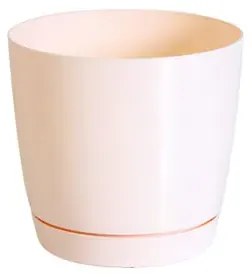 MarHome ΓΛΑΣΤΡΑ ΜΕ ΠΙΑΤΑΚΙ ΕΚΡΟΥ COUBI ROUND P ΣΤΡΟΓΓΥΛΗ Φ10x9.2cm 10/360ΚΙΒ 09-DUOP100-CY728