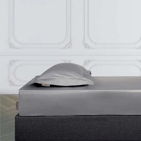 Σεντόνι 2255 Με Λάστιχο Light Grey Greenwich Polo Club Queen Size 160x235cm 100% Cotton Satin