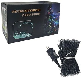 Χριστουγεννιάτικα Λαμπάκια LED RGB 24m 200 Λαμπάκια - Christmas LED String Lights RGB-0282008-191893