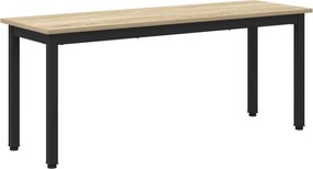 vidaXL παγκάκι Σονόμα 110 x 35 x 45 cm Επεξεργασμένο ξύλο