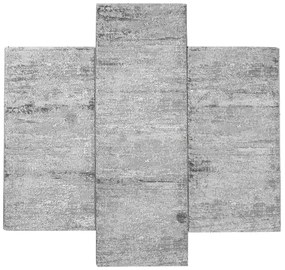 Χαλιά Κρεβατοκάμαρας (Σετ 3τμχ) Polcarpet Monaco Moma NP325 Grey