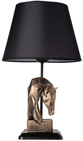 Φωτιστικό Επιτραπέζιο 687HMY1513 Φ24x50cm E27 40W Gold-Black Opviq