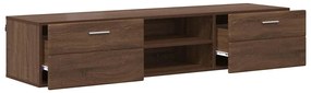 vidaXL Ντουλάπι TV Καφέ δρυς 150 x 39 x 30 εκ Επεξεργασμένο ξύλο