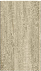 vidaXL Ντουλάπι Τοίχου Sonoma Δρυς 75x35x60 εκ. Επεξεργασμένο Ξύλο
