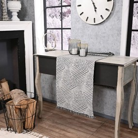 Τραβέρσα Allover Philadelphia 11 Greige Teoran 45X180 Ακρυλικό,Βαμβάκι, Polyester