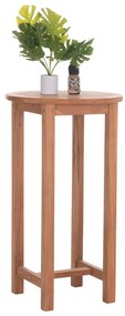 Τραπέζι - Σταντ Μπάρ Στρόγγυλο PRESSCOT C18114 Ξύλο Teak Φυσικό Φ60x105Υ εκ. 60x60x105 εκ.
